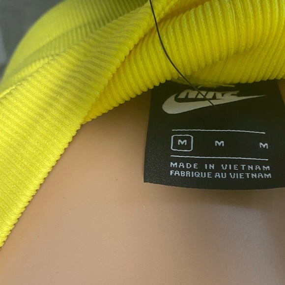 Yellow Nike Air Bike Shorts size Medium - Picture 3 of 8